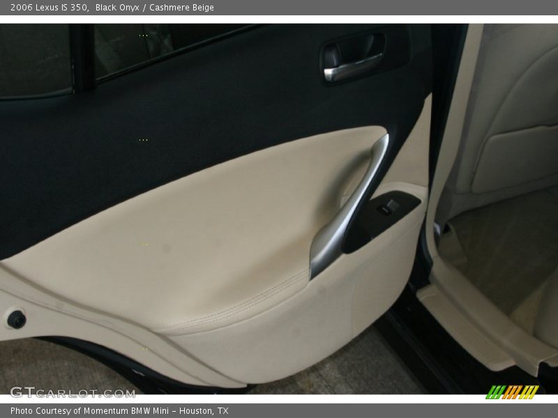 Black Onyx / Cashmere Beige 2006 Lexus IS 350