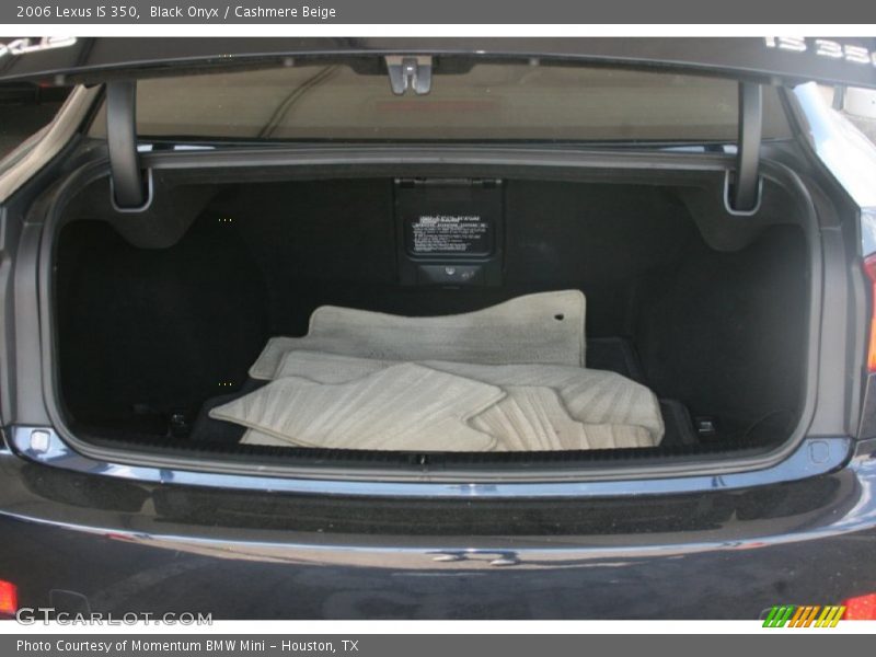 Black Onyx / Cashmere Beige 2006 Lexus IS 350