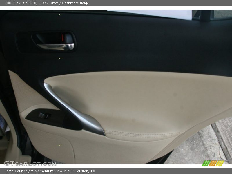 Black Onyx / Cashmere Beige 2006 Lexus IS 350