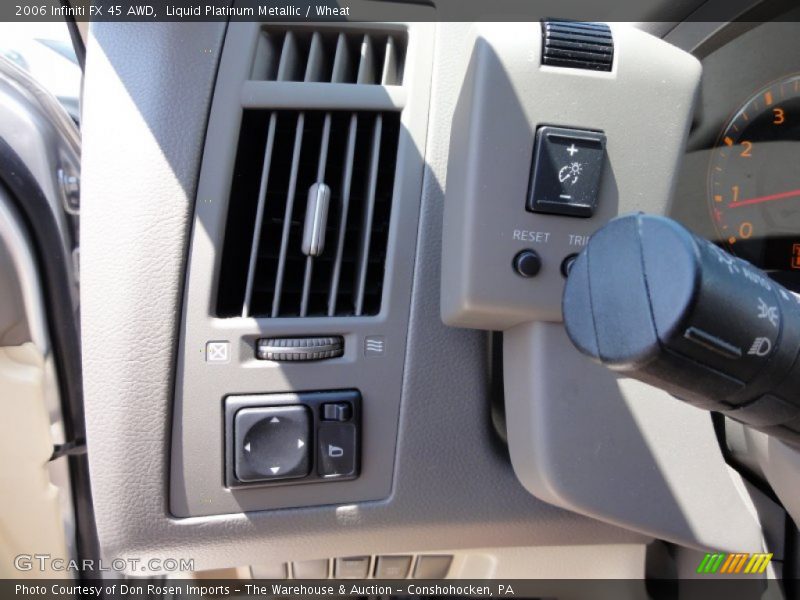 Liquid Platinum Metallic / Wheat 2006 Infiniti FX 45 AWD
