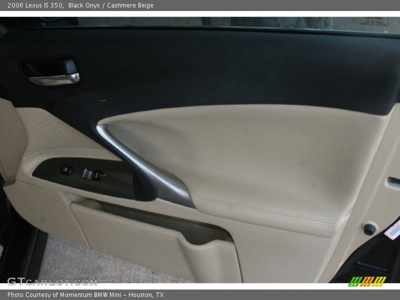 Black Onyx / Cashmere Beige 2006 Lexus IS 350