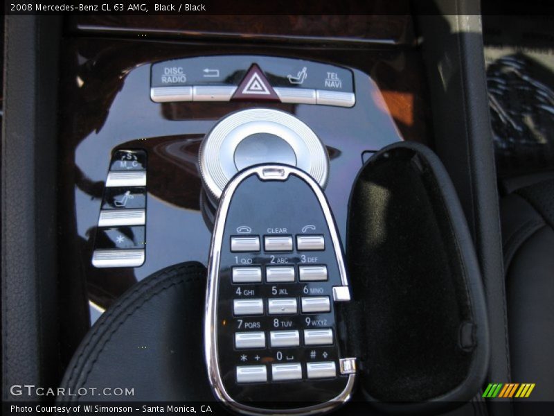 Controls of 2008 CL 63 AMG