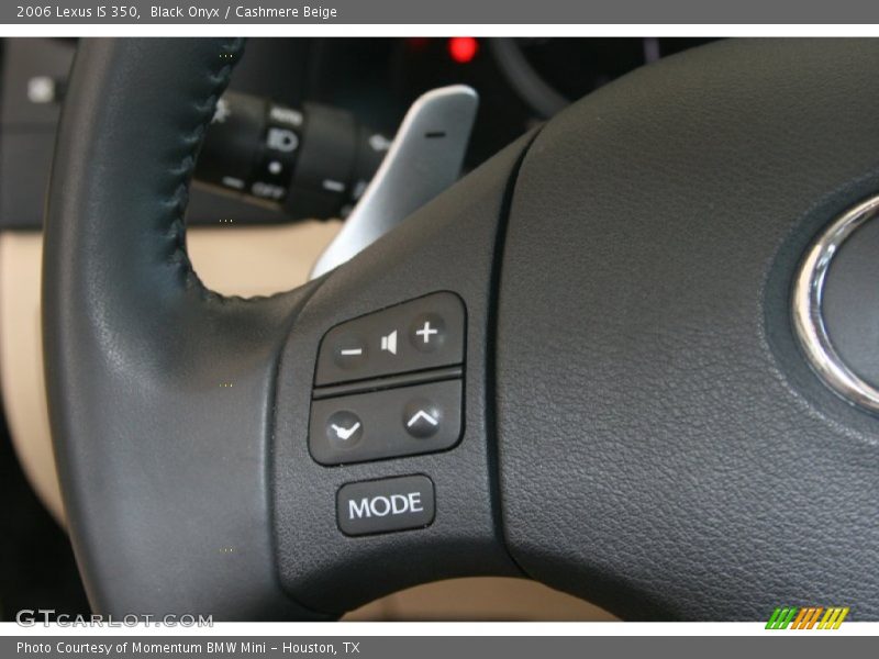 Black Onyx / Cashmere Beige 2006 Lexus IS 350