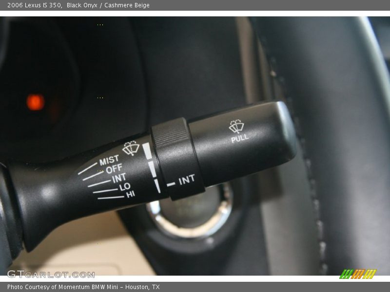 Black Onyx / Cashmere Beige 2006 Lexus IS 350