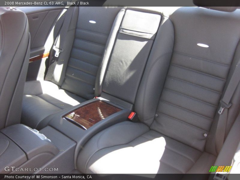 Black / Black 2008 Mercedes-Benz CL 63 AMG