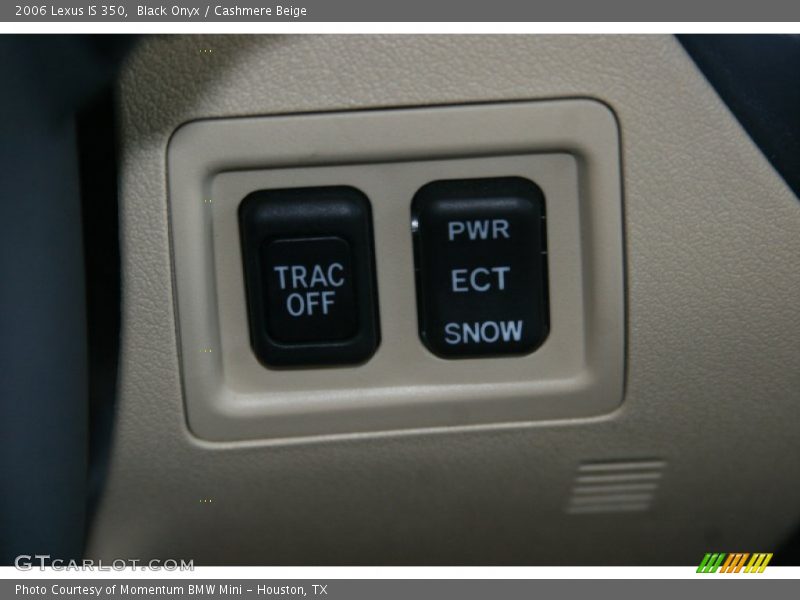 Black Onyx / Cashmere Beige 2006 Lexus IS 350