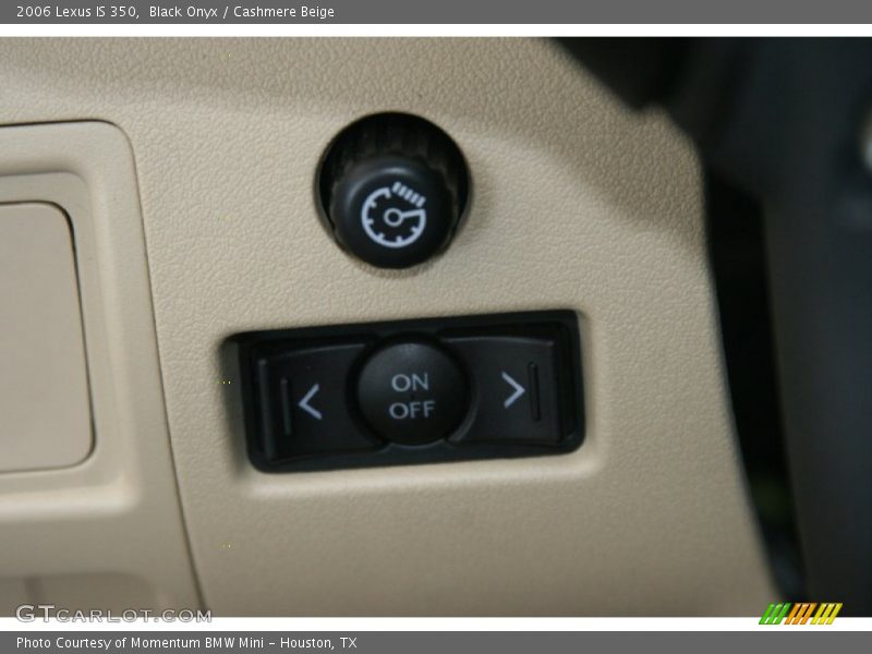 Black Onyx / Cashmere Beige 2006 Lexus IS 350
