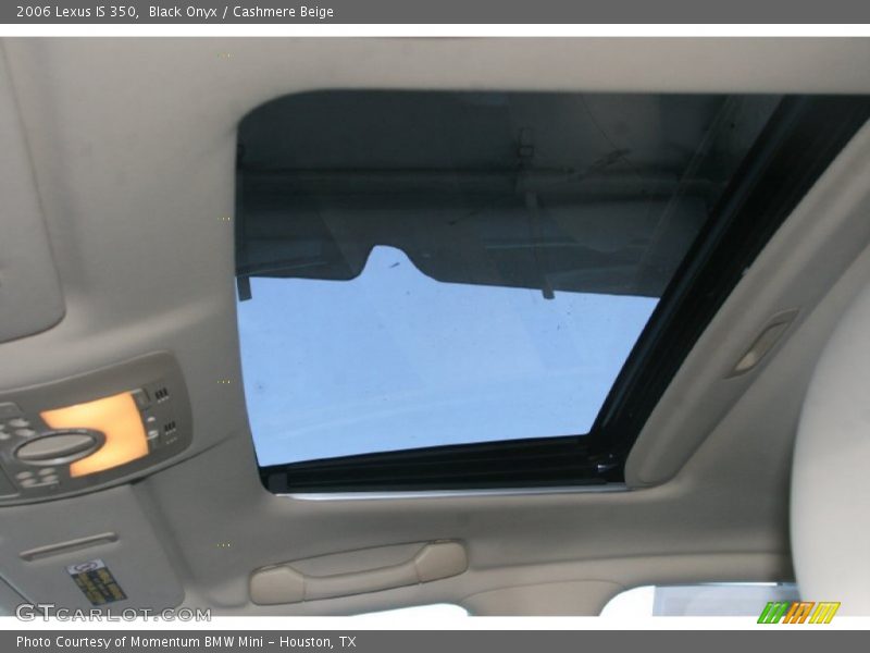 Black Onyx / Cashmere Beige 2006 Lexus IS 350