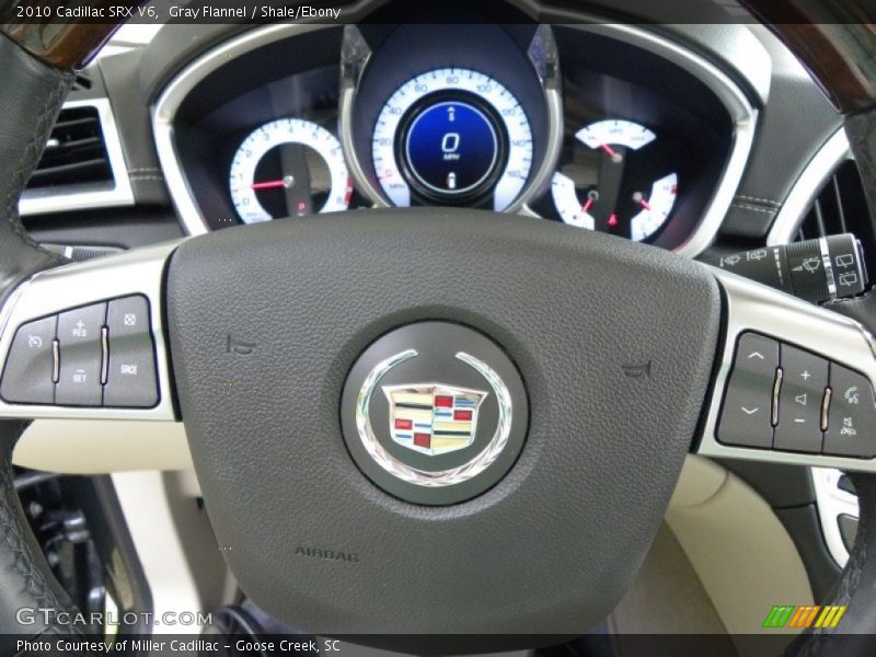 Gray Flannel / Shale/Ebony 2010 Cadillac SRX V6