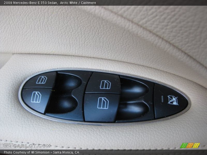 Arctic White / Cashmere 2009 Mercedes-Benz E 350 Sedan