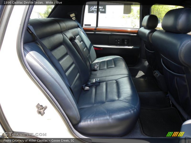  1996 DeVille Sedan Blue Interior