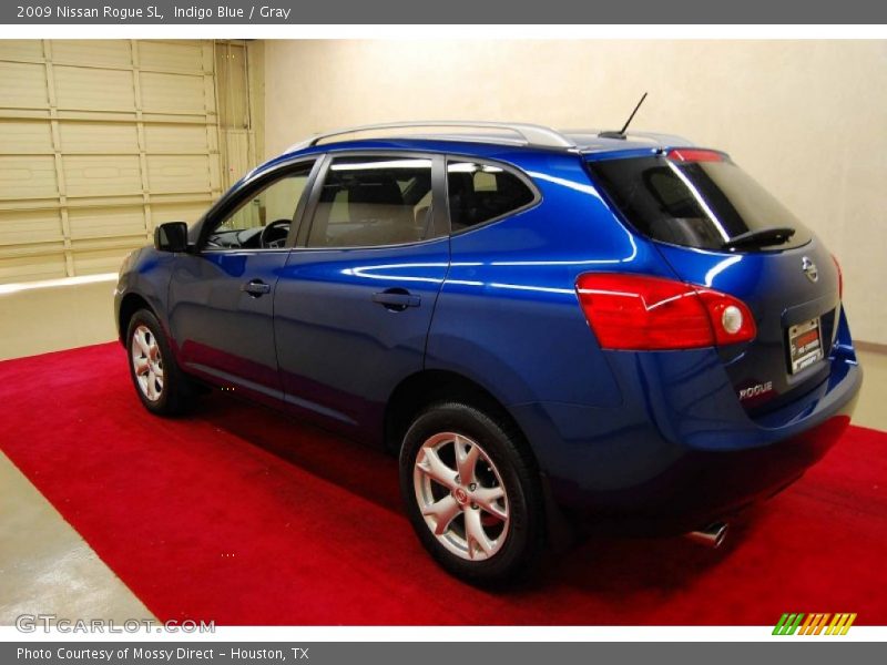Indigo Blue / Gray 2009 Nissan Rogue SL