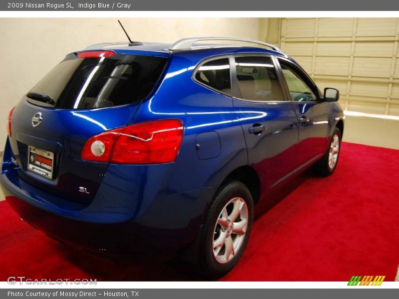 Indigo Blue / Gray 2009 Nissan Rogue SL