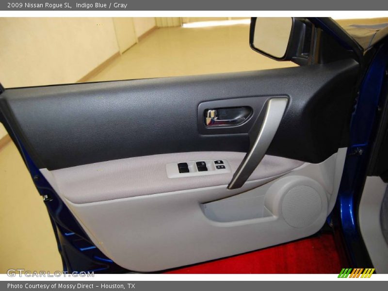 Indigo Blue / Gray 2009 Nissan Rogue SL
