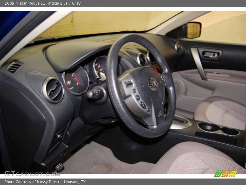 Indigo Blue / Gray 2009 Nissan Rogue SL