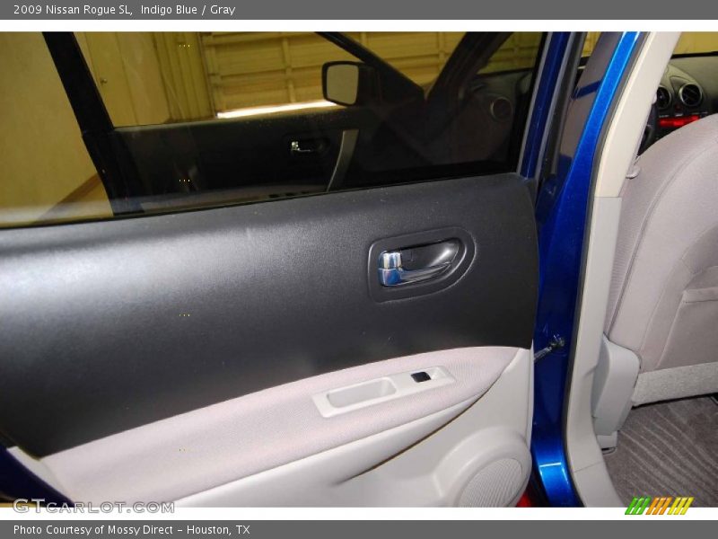 Indigo Blue / Gray 2009 Nissan Rogue SL
