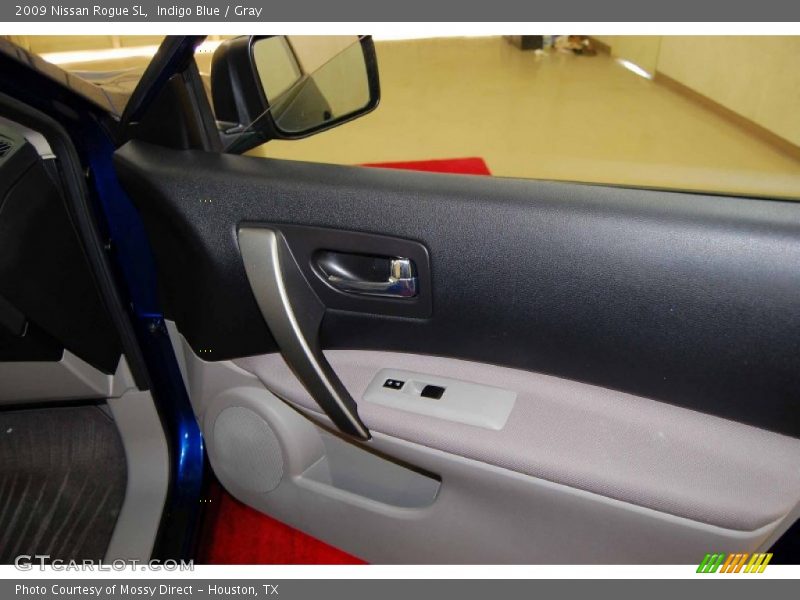 Indigo Blue / Gray 2009 Nissan Rogue SL