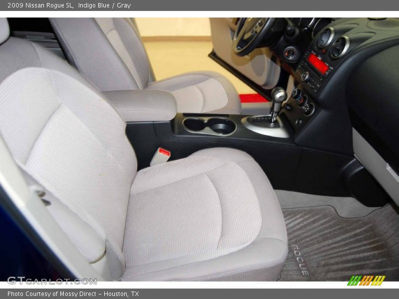 Indigo Blue / Gray 2009 Nissan Rogue SL
