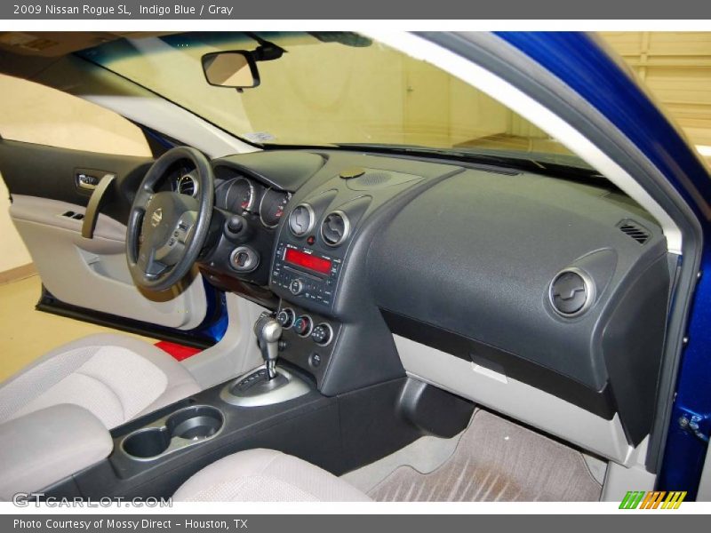 Indigo Blue / Gray 2009 Nissan Rogue SL