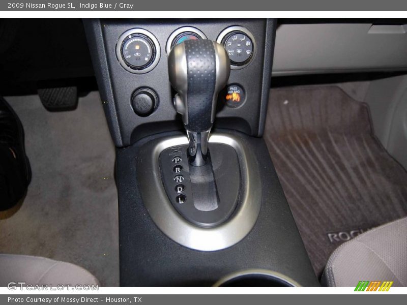 Indigo Blue / Gray 2009 Nissan Rogue SL