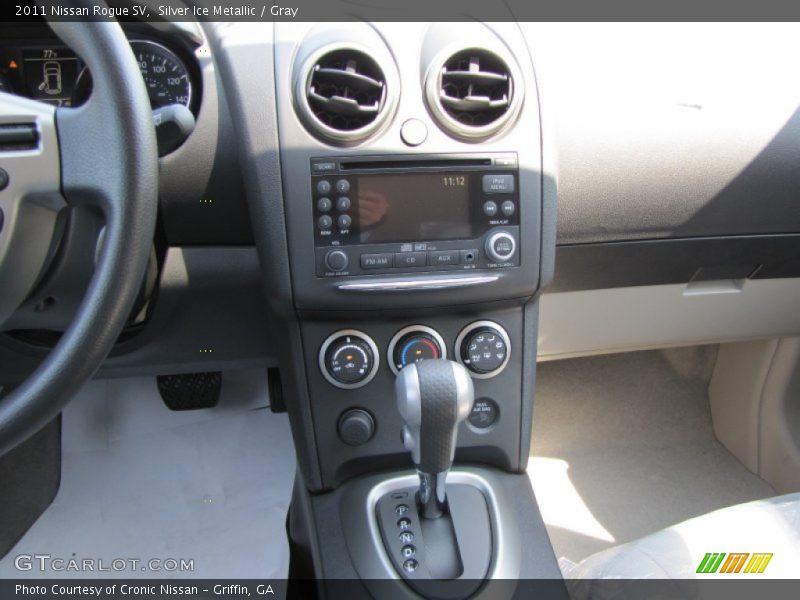 Silver Ice Metallic / Gray 2011 Nissan Rogue SV