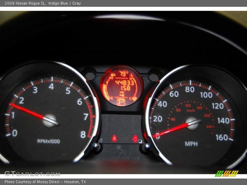 Indigo Blue / Gray 2009 Nissan Rogue SL