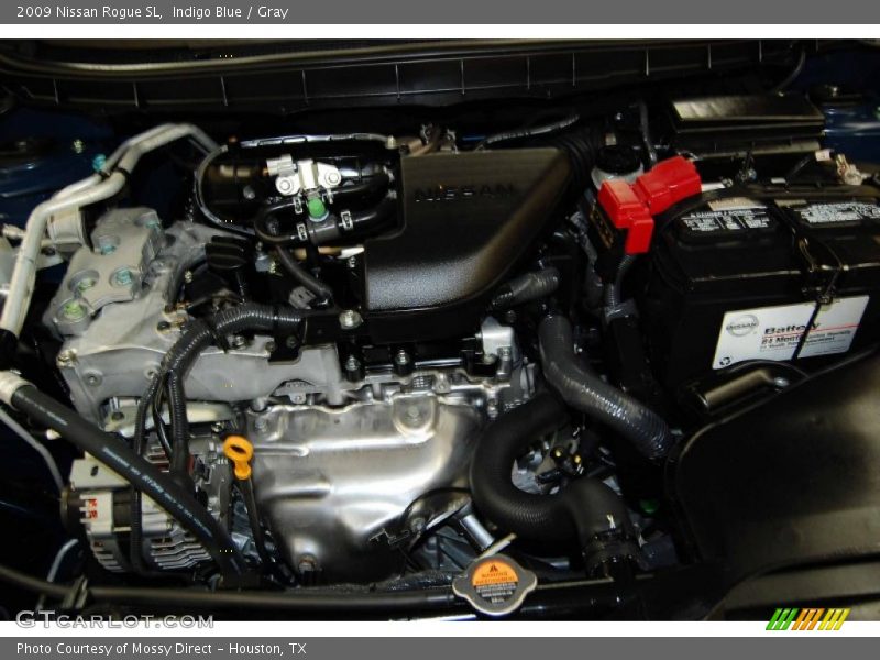 Indigo Blue / Gray 2009 Nissan Rogue SL