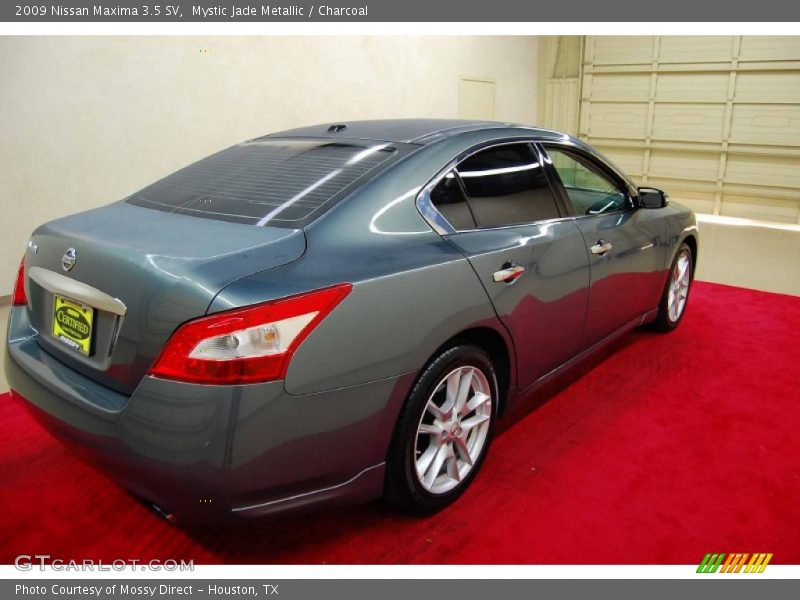 Mystic Jade Metallic / Charcoal 2009 Nissan Maxima 3.5 SV