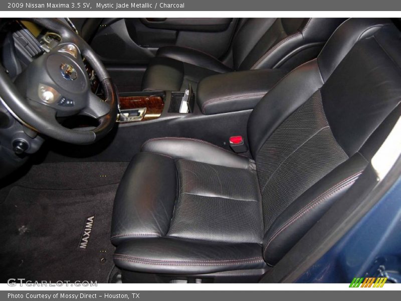 Mystic Jade Metallic / Charcoal 2009 Nissan Maxima 3.5 SV