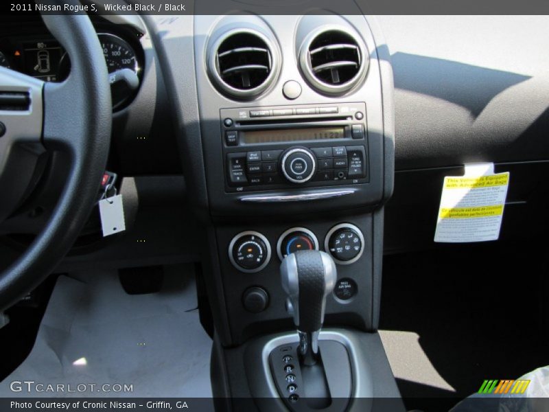 Wicked Black / Black 2011 Nissan Rogue S