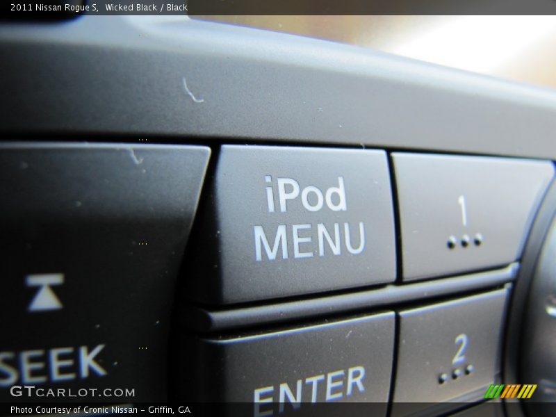 Wicked Black / Black 2011 Nissan Rogue S