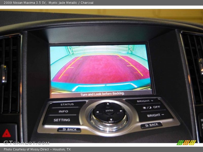 Mystic Jade Metallic / Charcoal 2009 Nissan Maxima 3.5 SV