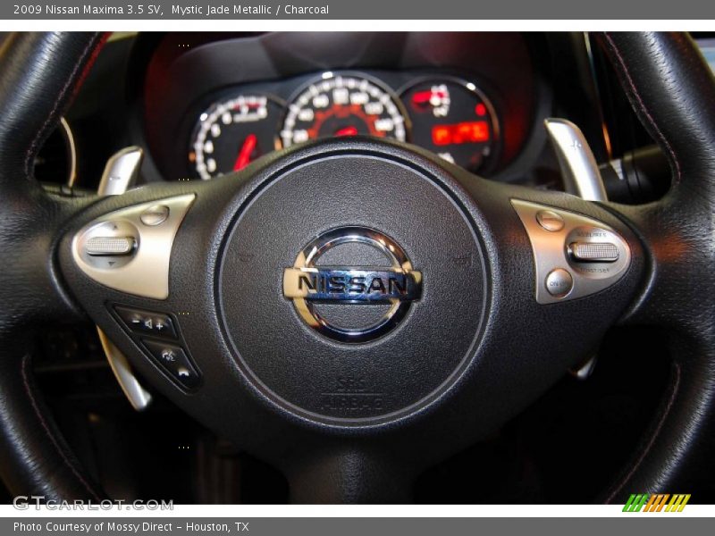Mystic Jade Metallic / Charcoal 2009 Nissan Maxima 3.5 SV