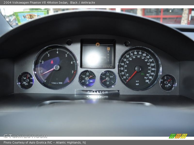  2004 Phaeton V8 4Motion Sedan V8 4Motion Sedan Gauges
