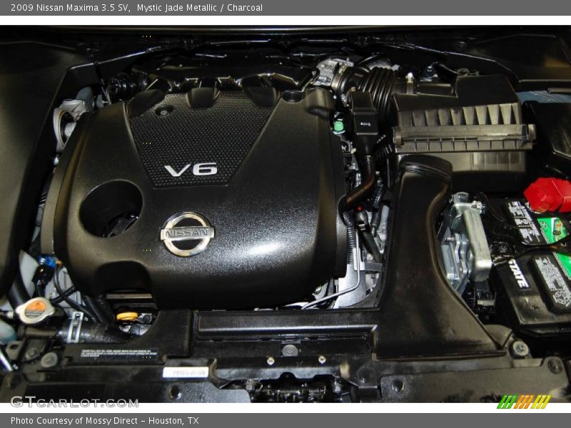 Mystic Jade Metallic / Charcoal 2009 Nissan Maxima 3.5 SV