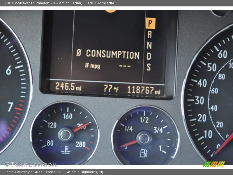 Black / Anthracite 2004 Volkswagen Phaeton V8 4Motion Sedan