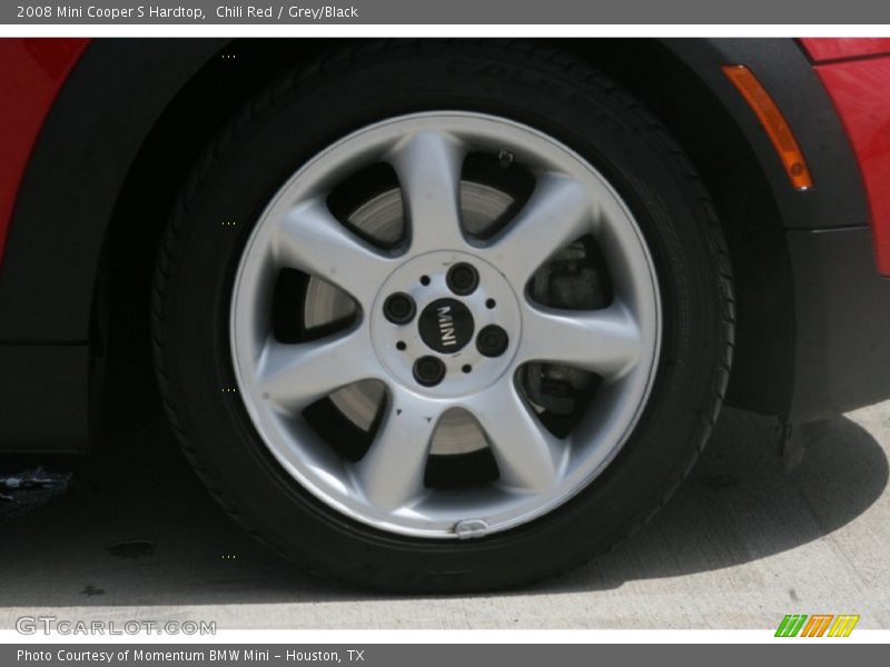 Chili Red / Grey/Black 2008 Mini Cooper S Hardtop