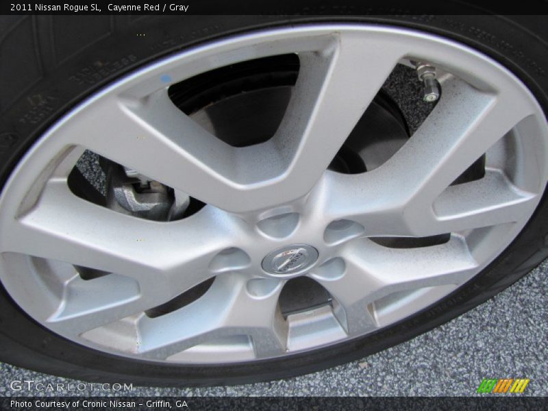 Cayenne Red / Gray 2011 Nissan Rogue SL