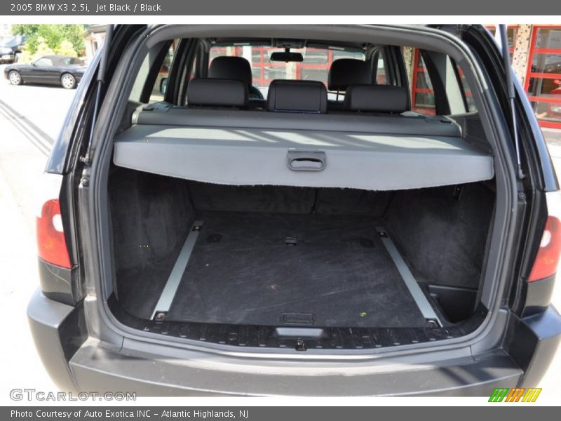 Jet Black / Black 2005 BMW X3 2.5i