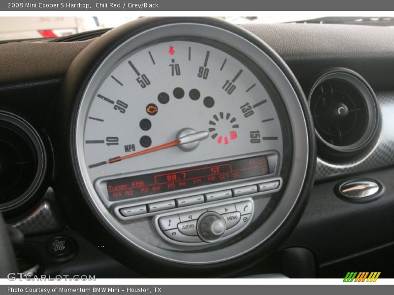 Chili Red / Grey/Black 2008 Mini Cooper S Hardtop