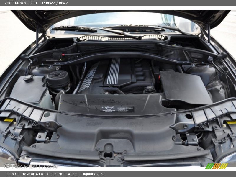 Jet Black / Black 2005 BMW X3 2.5i