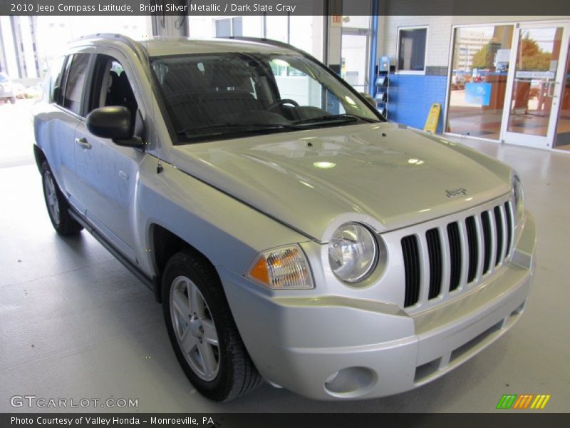 Bright Silver Metallic / Dark Slate Gray 2010 Jeep Compass Latitude