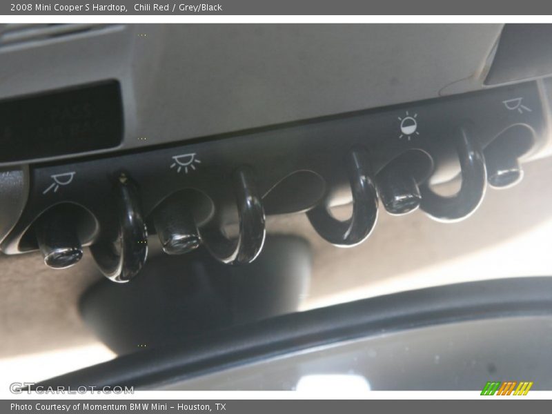 Chili Red / Grey/Black 2008 Mini Cooper S Hardtop