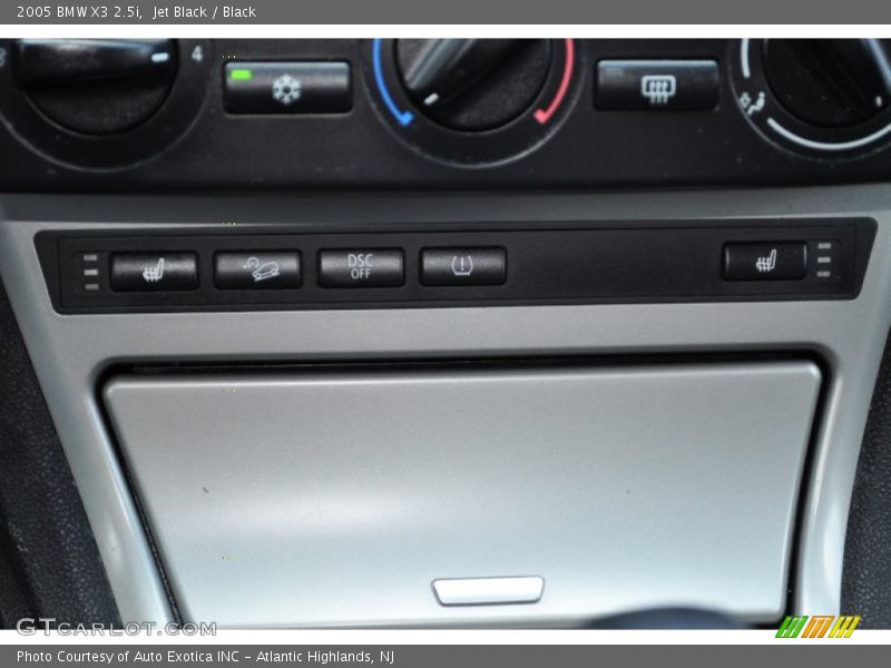 Jet Black / Black 2005 BMW X3 2.5i