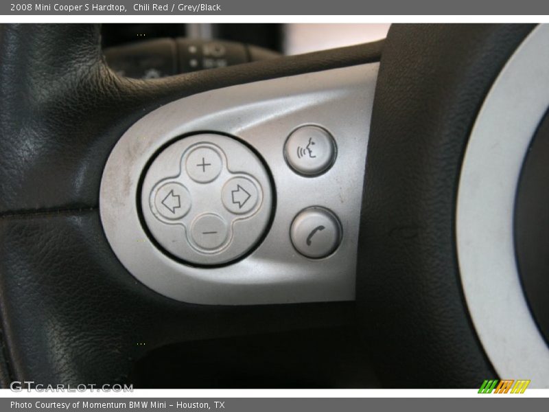 Chili Red / Grey/Black 2008 Mini Cooper S Hardtop