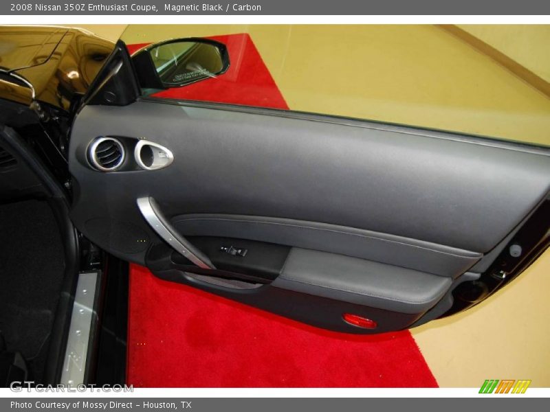 Magnetic Black / Carbon 2008 Nissan 350Z Enthusiast Coupe