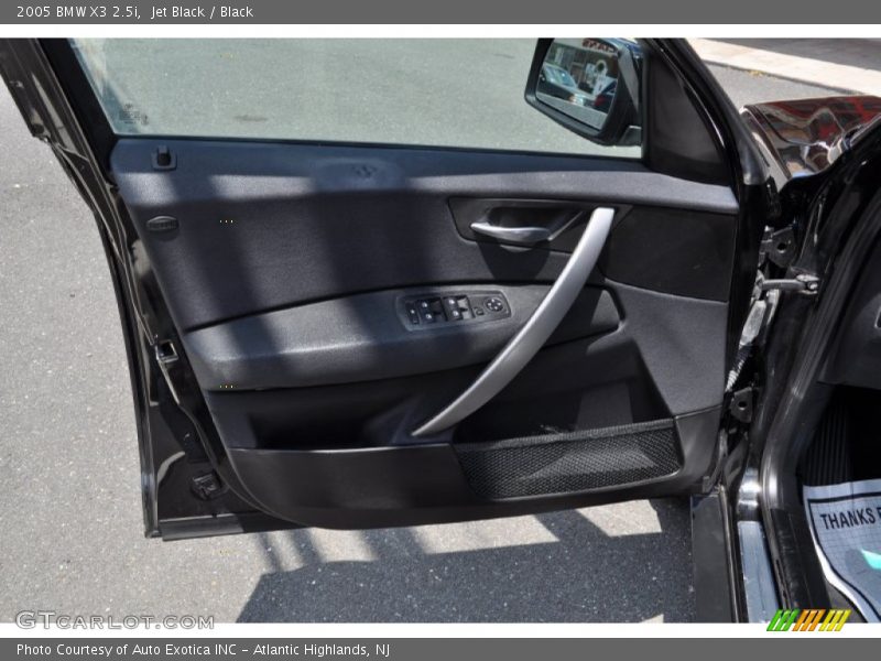 Jet Black / Black 2005 BMW X3 2.5i