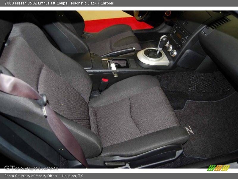Magnetic Black / Carbon 2008 Nissan 350Z Enthusiast Coupe