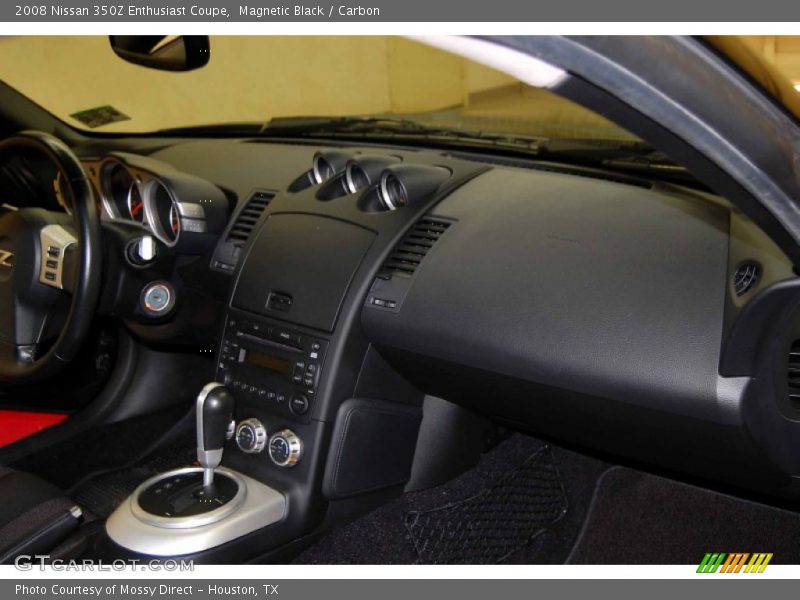Magnetic Black / Carbon 2008 Nissan 350Z Enthusiast Coupe