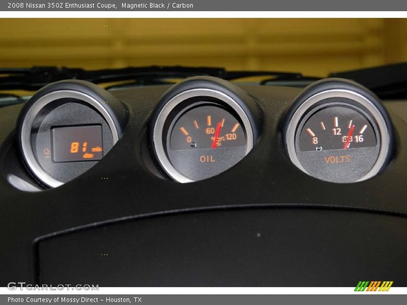 Magnetic Black / Carbon 2008 Nissan 350Z Enthusiast Coupe
